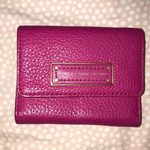 Marc Jacobs Pink/ Magenta Wallet
